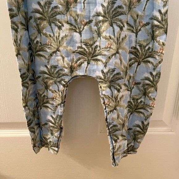Angel Dear Palm Tree Jumpsuit Romper Muslin Cotton Boys Size 12-18 Months NWT - Picture 12 of 13